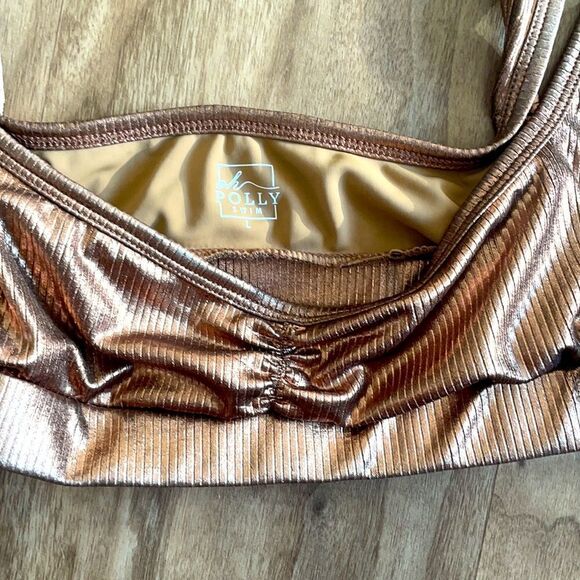 Oh Polly Ribbed Bikini Top - Picture 6 of 6